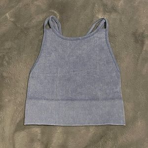 blue Hollister athletic top  size: small